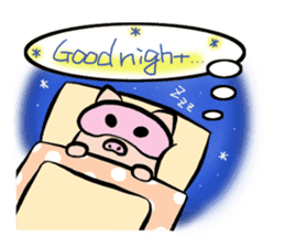 Pig nose friend2 sticker #6041795