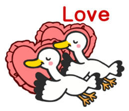 Stork sticker for baby want people sticker #6041937