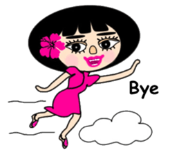 Aloha Girl sticker #6042181