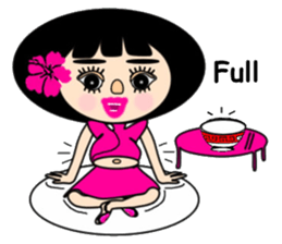 Aloha Girl sticker #6042186
