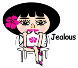 Aloha Girl sticker #6042197