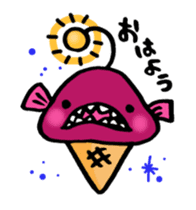 Ice cream Aquarium sticker #6042699