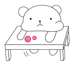 kawaii polar bear sticker No.10 sticker #6043440