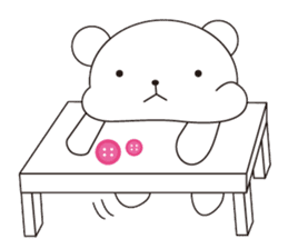 kawaii polar bear sticker No.10 sticker #6043440