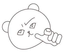 kawaii polar bear sticker No.10 sticker #6043453