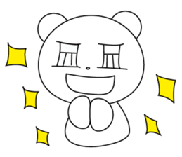 kawaii polar bear sticker No.10 sticker #6043465