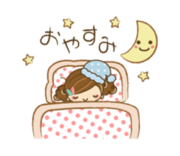 The cute girl Hana sticker #6043482