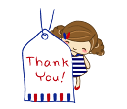 The cute girl Hana sticker #6043486