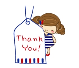 The cute girl Hana sticker #6043486