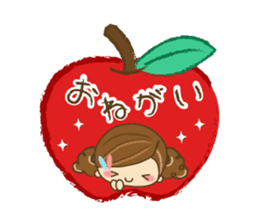 The cute girl Hana sticker #6043491