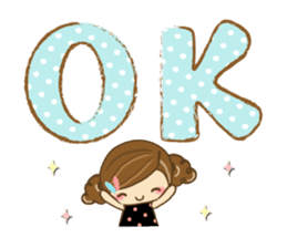 The cute girl Hana sticker #6043494