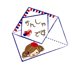 The cute girl Hana sticker #6043497