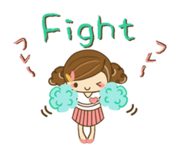 The cute girl Hana sticker #6043499