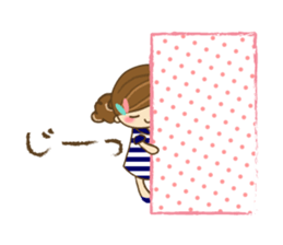 The cute girl Hana sticker #6043502