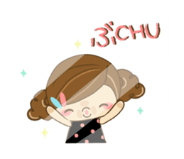 The cute girl Hana sticker #6043504