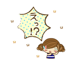 The cute girl Hana sticker #6043511