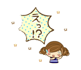 The cute girl Hana sticker #6043511