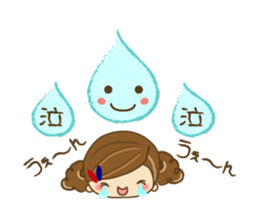 The cute girl Hana sticker #6043514