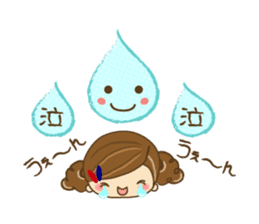 The cute girl Hana sticker #6043514