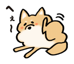 Brown fluffy dog sticker #6043694