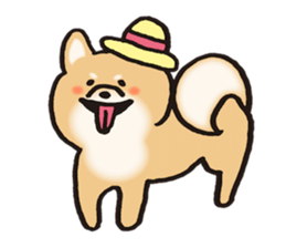 Brown fluffy dog sticker #6043713