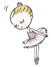 Happy Ballerina sticker #6043956