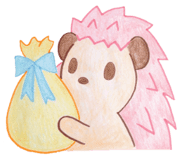 Pink Hedgehog sticker #6044148