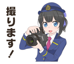 Uniform girls(for Railway company) sticker #6044506