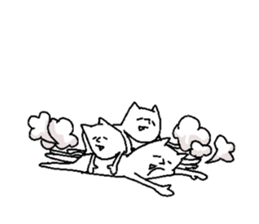 They are like a cat.2 sticker #6044570