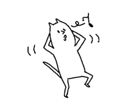 They are like a cat.2 sticker #6044571