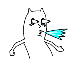 They are like a cat.2 sticker #6044572