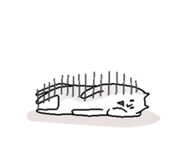 They are like a cat.2 sticker #6044598