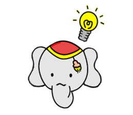 Elephant from Land of smile Thailand sticker #6045321
