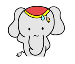Elephant from Land of smile Thailand sticker #6045324