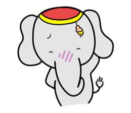 Elephant from Land of smile Thailand sticker #6045325