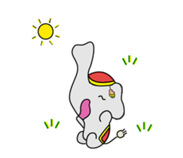 Elephant from Land of smile Thailand sticker #6045327