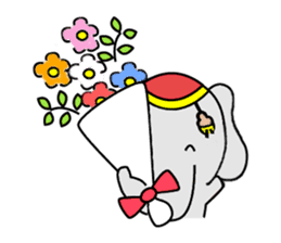 Elephant from Land of smile Thailand sticker #6045329