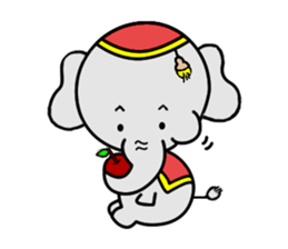 Elephant from Land of smile Thailand sticker #6045330
