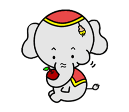 Elephant from Land of smile Thailand sticker #6045330