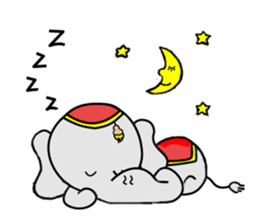Elephant from Land of smile Thailand sticker #6045335