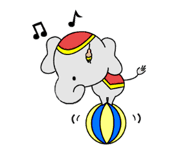 Elephant from Land of smile Thailand sticker #6045342