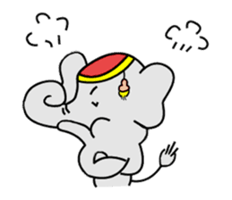 Elephant from Land of smile Thailand sticker #6045344