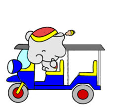 Elephant from Land of smile Thailand sticker #6045349
