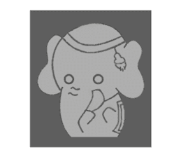 Elephant from Land of smile Thailand sticker #6045355