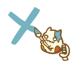 Chanosuke in autumn sticker #6045403