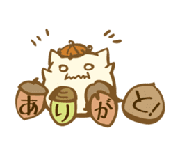 Chanosuke in autumn sticker #6045408