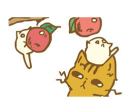 Chanosuke in autumn sticker #6045413