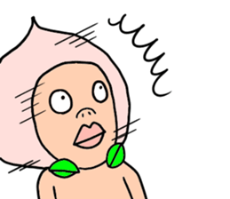 NEW taste Peach Boy sticker #6045493