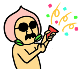 NEW taste Peach Boy sticker #6045497