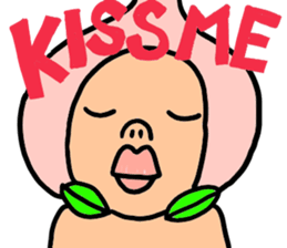 NEW taste Peach Boy sticker #6045499